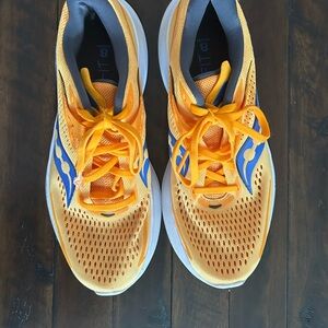Saucony womensOrange and Blue Running Shoes